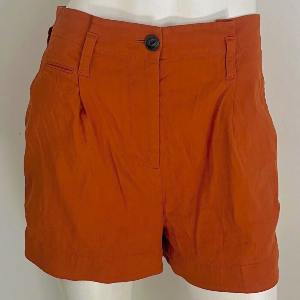 Rag & Bone Rust Linen Shorts - image 3